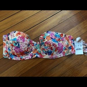 J. Crew floral bikini
